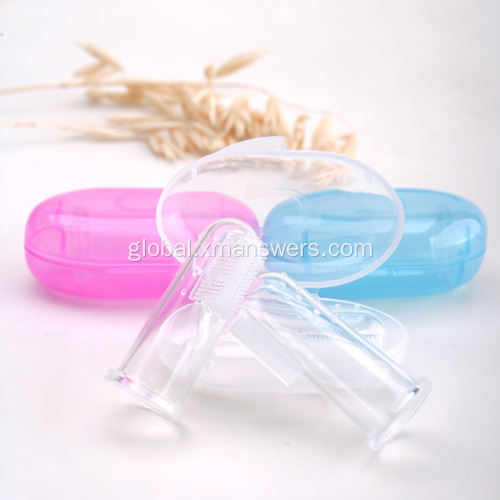 Silicone Rubber Toothbrush  Safe Non-Toxic Cleaning Tool Silicone Baby Toothbrush Factory